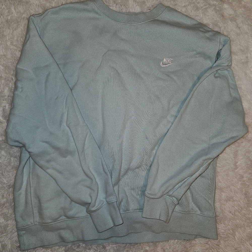 Nike Light Blue Sweatshirt